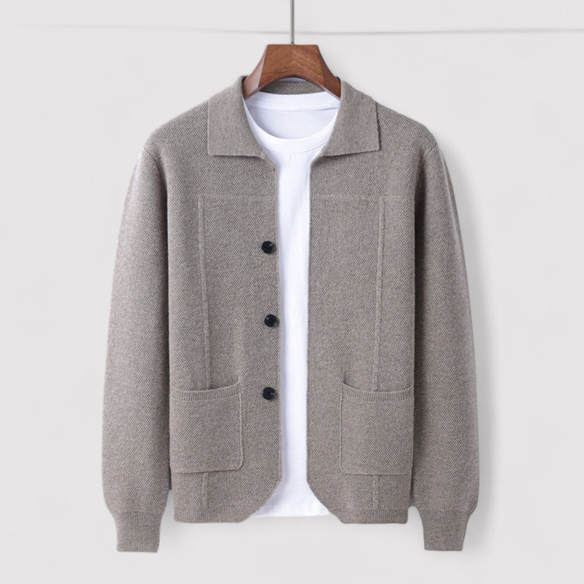 Luciano – Gilet en tricot pour hommes – Style élégant