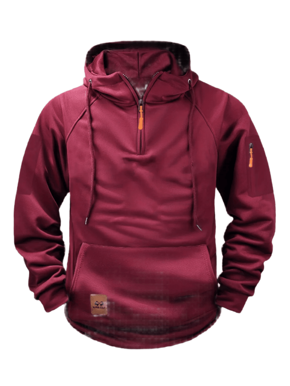 Aerlux Fleece Utility Hoodie | Sweat à capuche décontracté avec plusieurs poches pour hommes