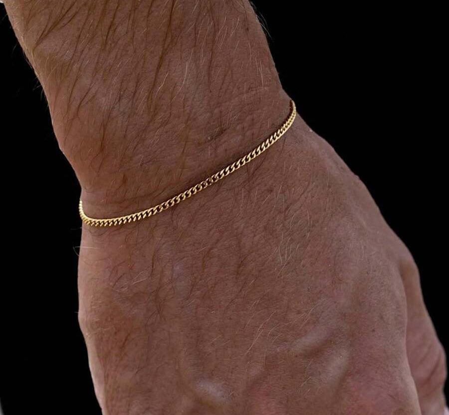 Arthur - Bracelet en or Old Money