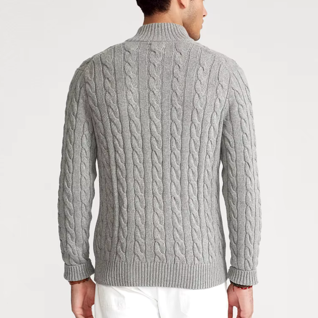 Maison Clément Paris | Old Money Pull Demi-Zip