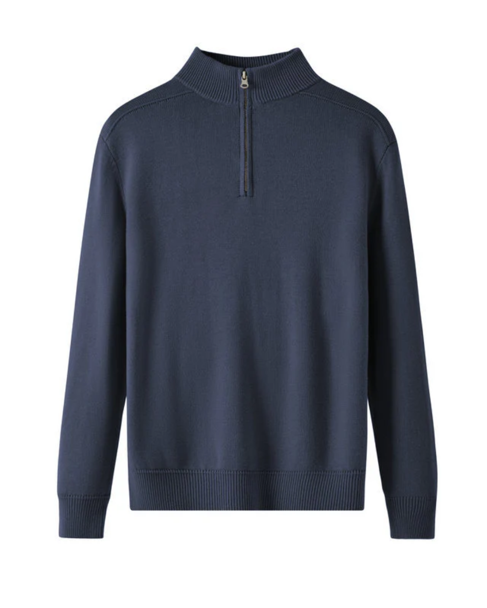 Capri Merino - Pull en Laine à Fermeture Éclair Old Money Hiver 2025
