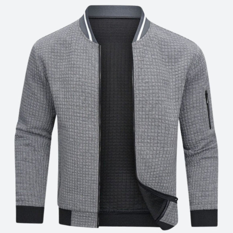 Veste de travail moderne à fermeture éclair | Maison Clément Paris