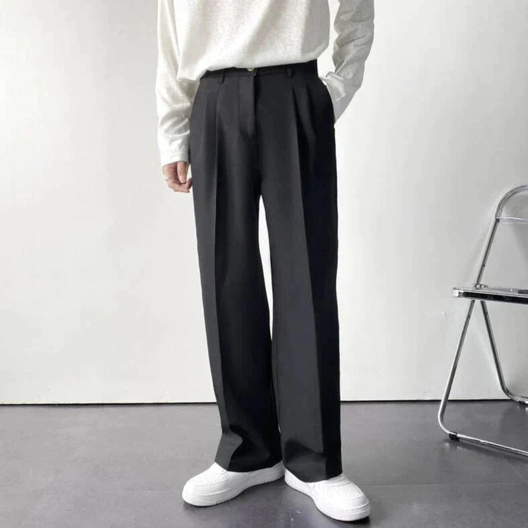 Claude - Pantalon large Old Money