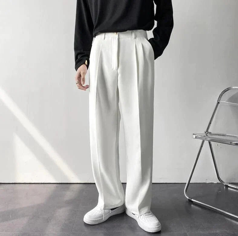 Claude - Pantalon large Old Money