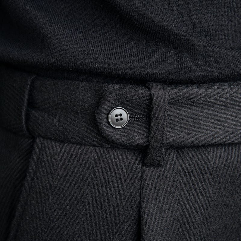 Davide - Pantalon en laine décontracté