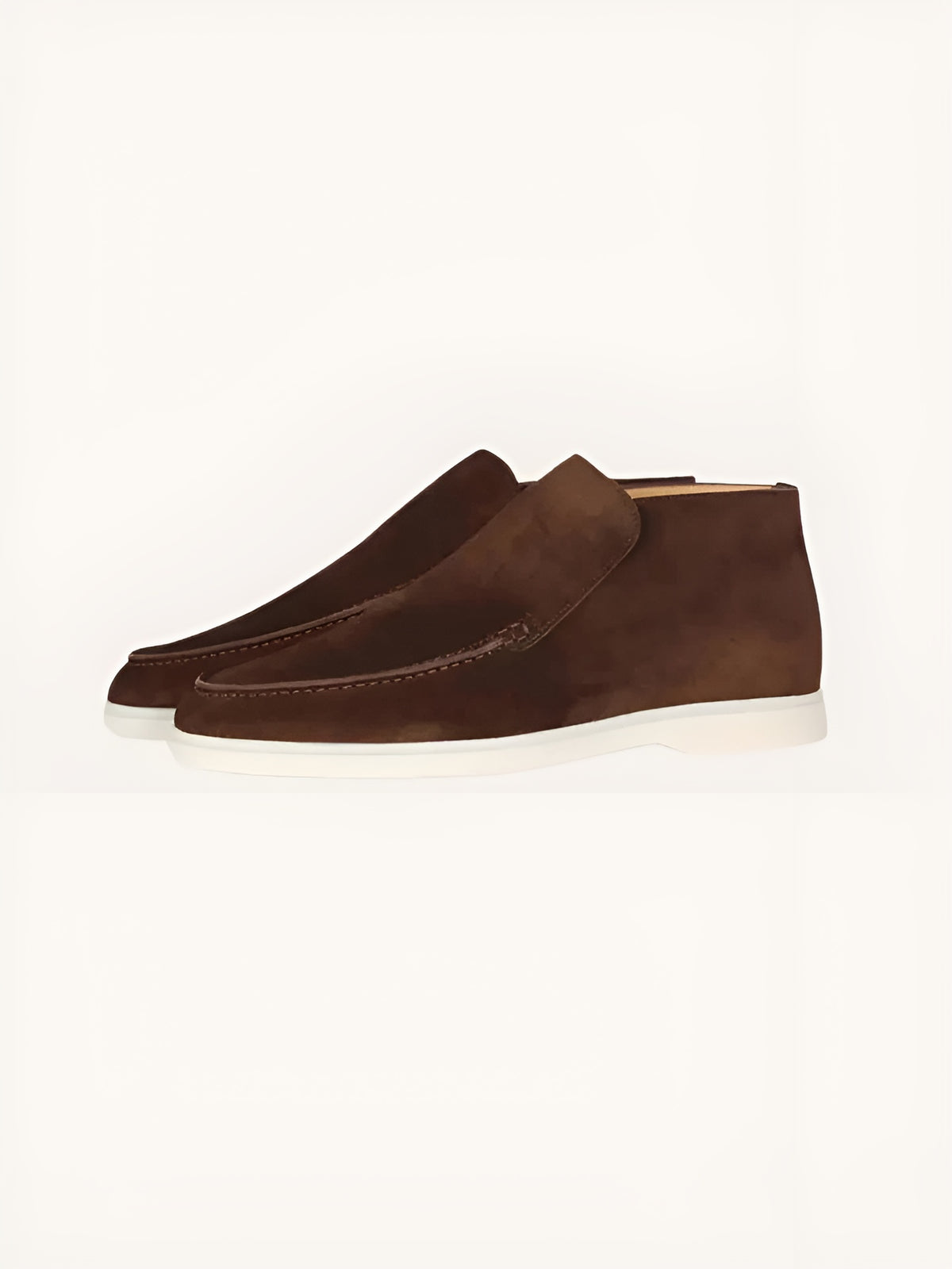 Old Money – Mocassins montants en daim haut de gamme