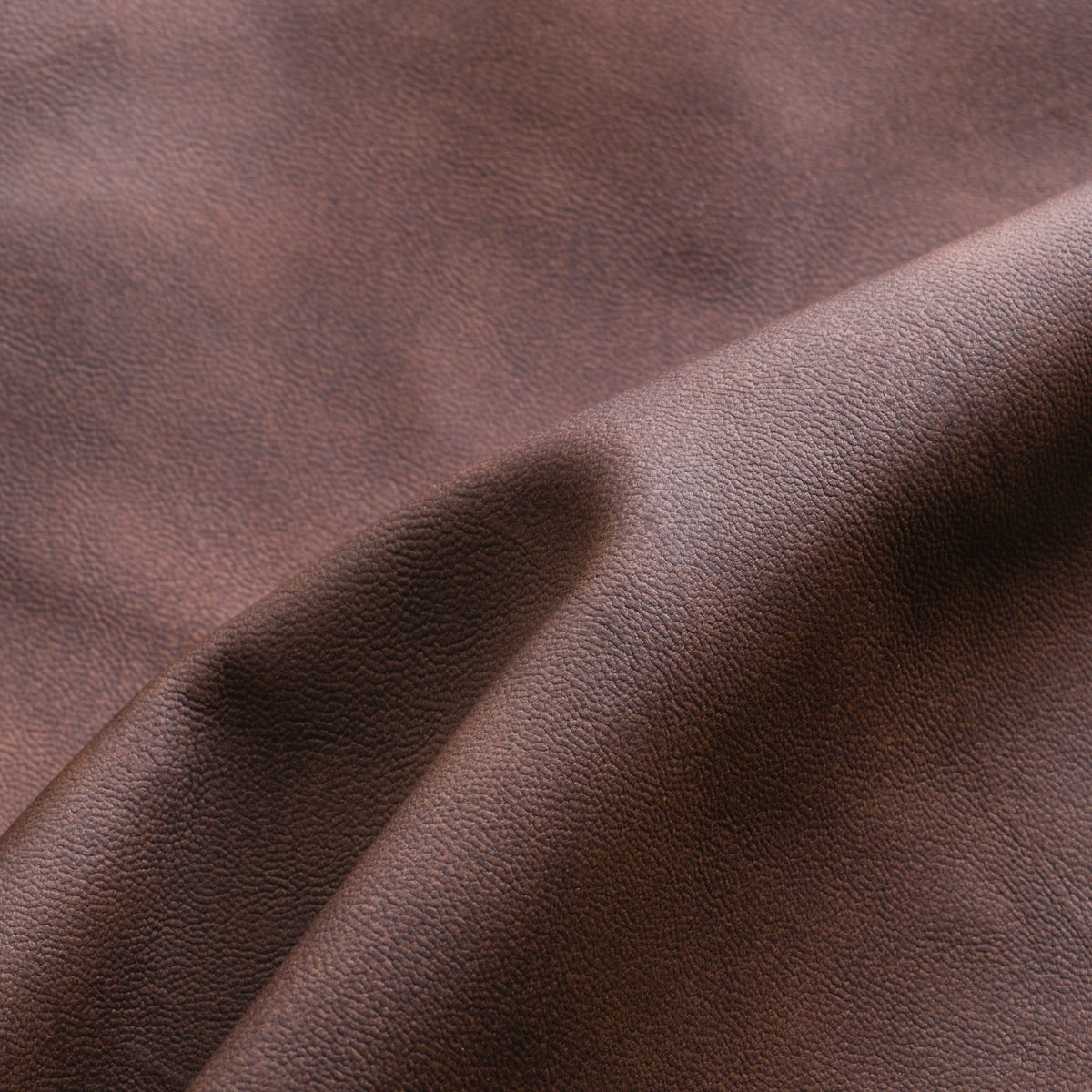 Veste en cuir pour hommes – Veste classique slim fit avec fermeture éclair, noire, vert armée ou brune