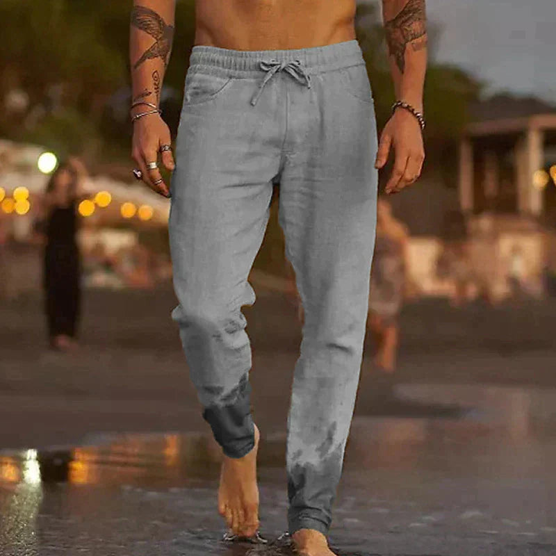 Pantalon 100% Lin en Style Old Money | Maison Clément Paris
