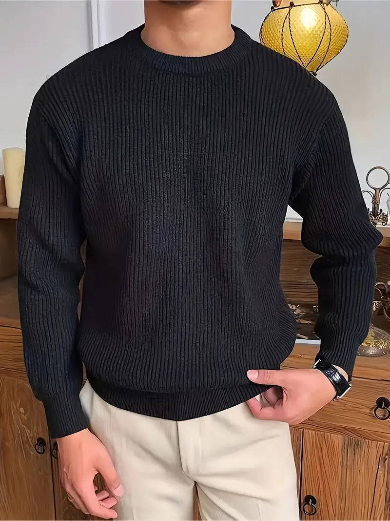 Miles – Pull d'hiver décontracté pour hommes à coupe relax