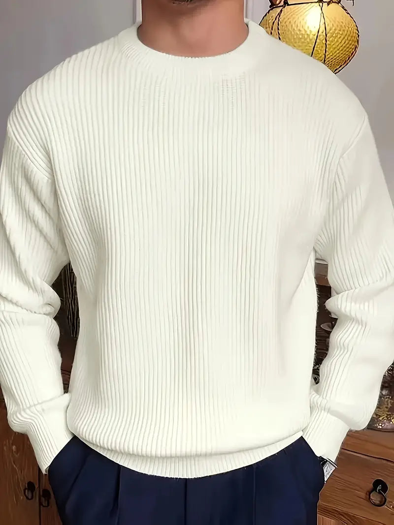 Miles – Pull d'hiver décontracté pour hommes à coupe relax