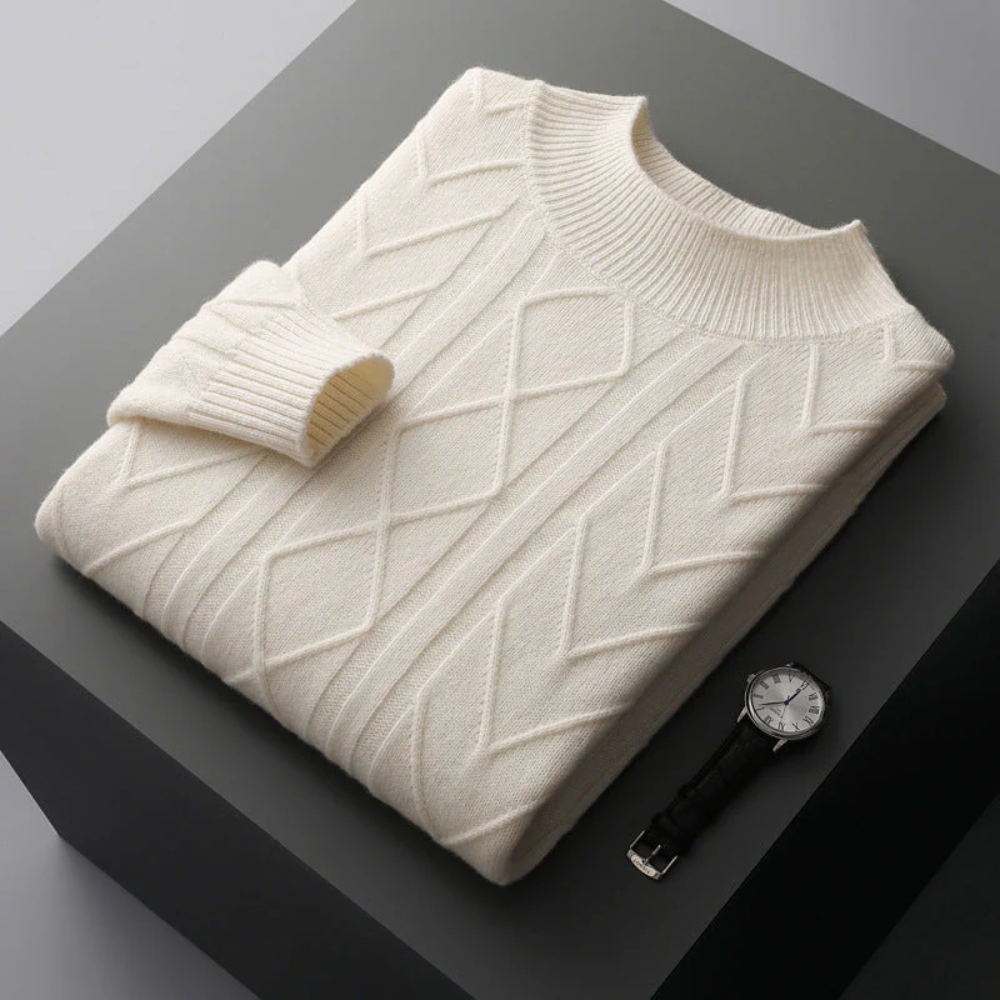 MAISON CLÉMENT PARIS™ | PULL EN CACHEMIRE à MOTIF