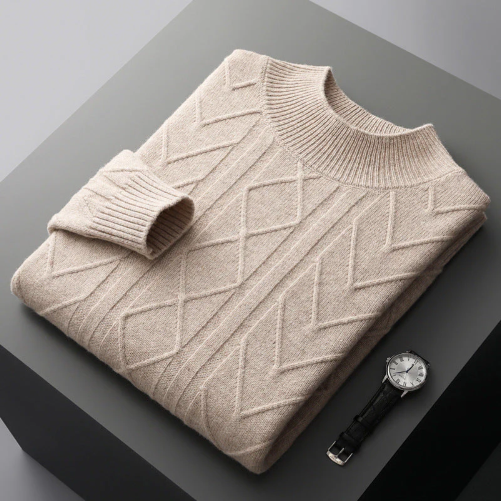MAISON CLÉMENT PARIS™ | PULL EN CACHEMIRE à MOTIF