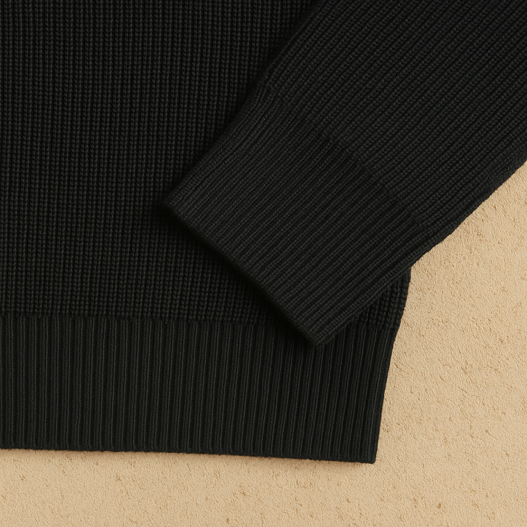 Old Money – Polo en maille à manches longues