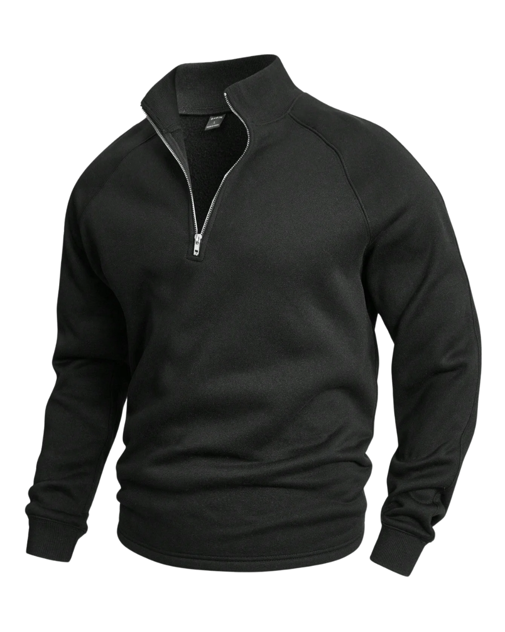 Pull demi-zip
