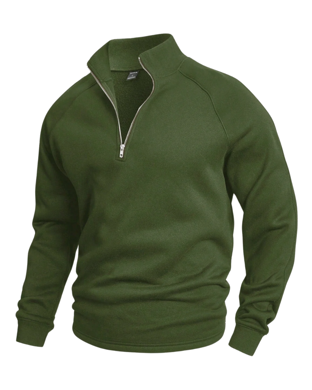 Pull demi-zip