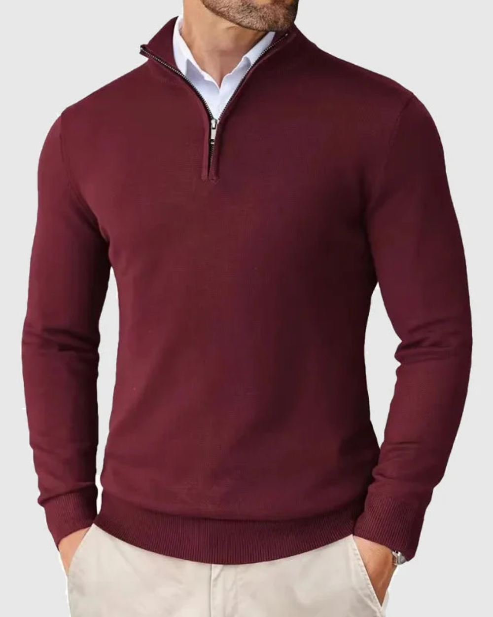 Pull zippé Roméo