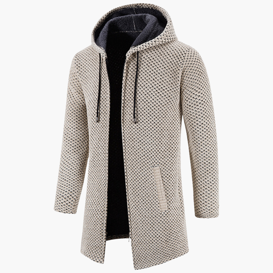 Agustín - Cardigan long en laine
