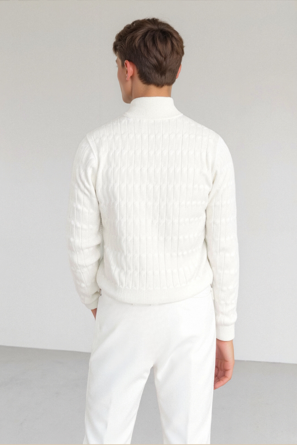 Ralph – Pull en tricot à cable