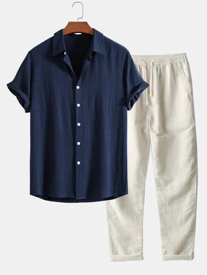 Ensemble d’été en lin élégant