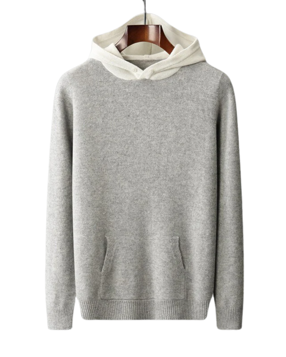 Sweat à capuche en laine mérinos Nova