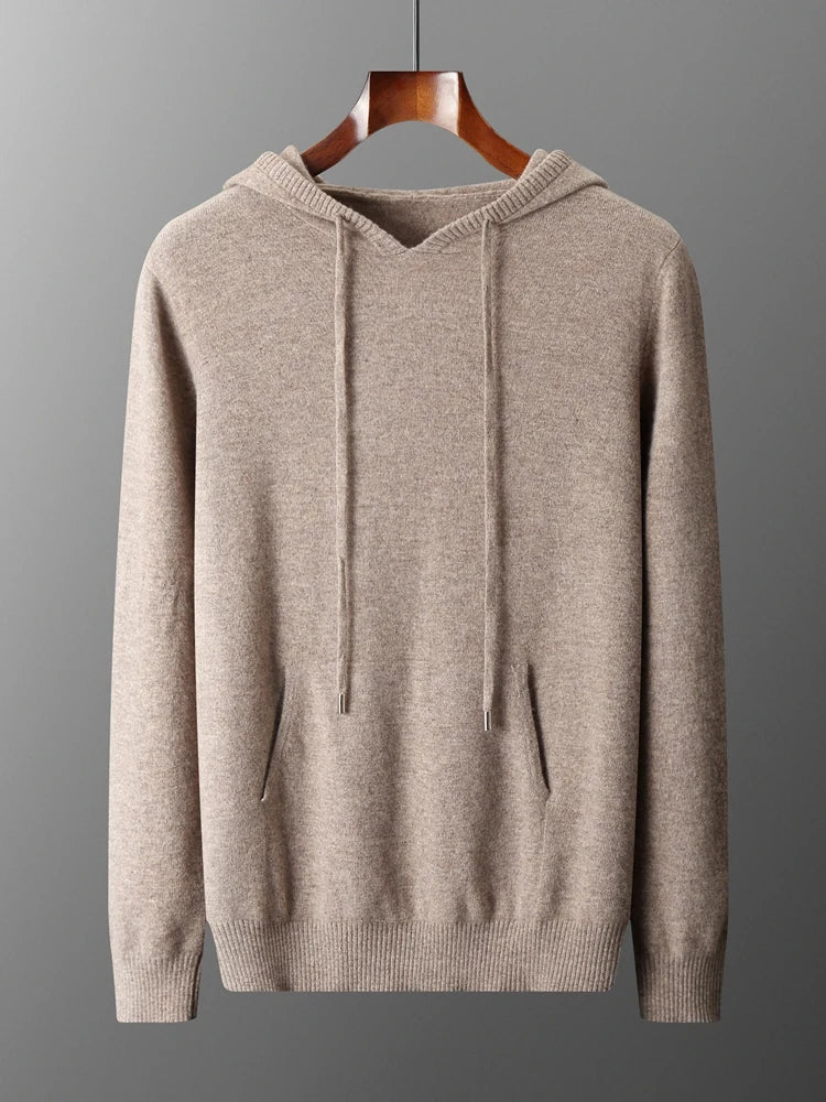 Sweat à capuche en laine mérinos Sirlus