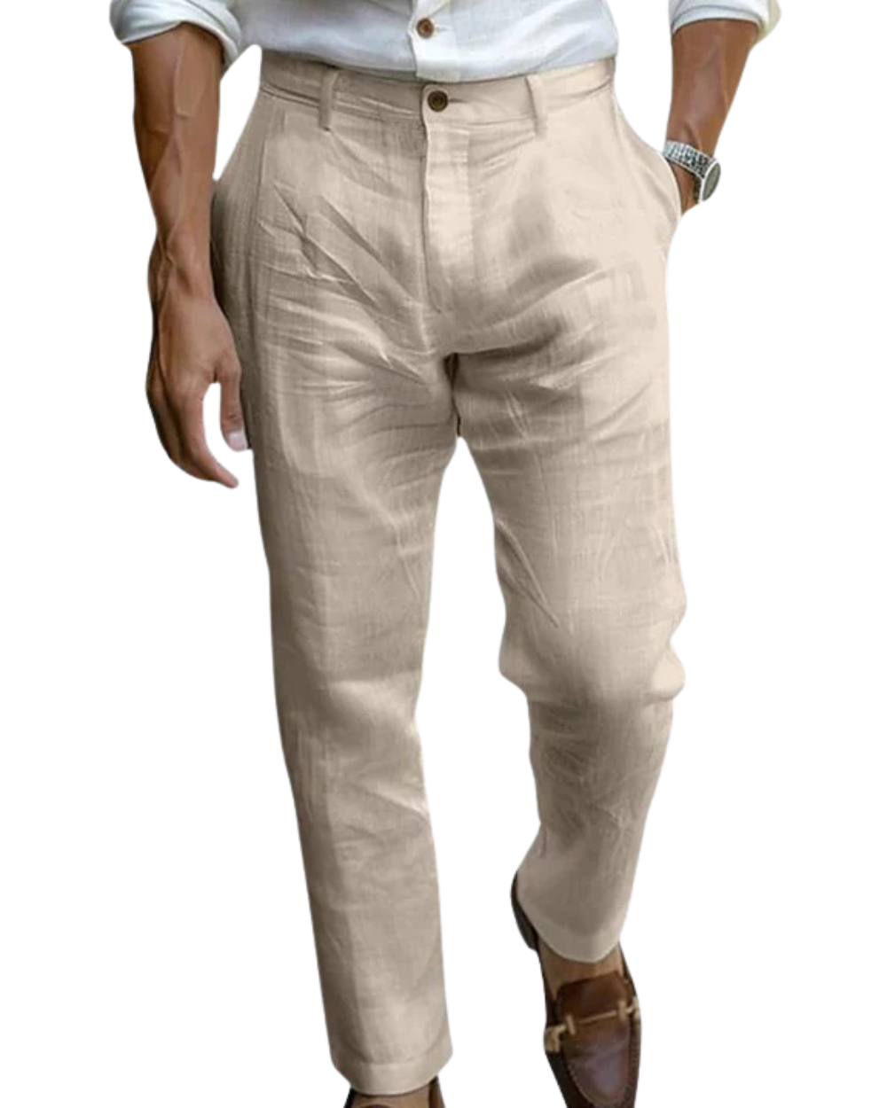 Saint-Tropez Pantalon en Lin Chic
