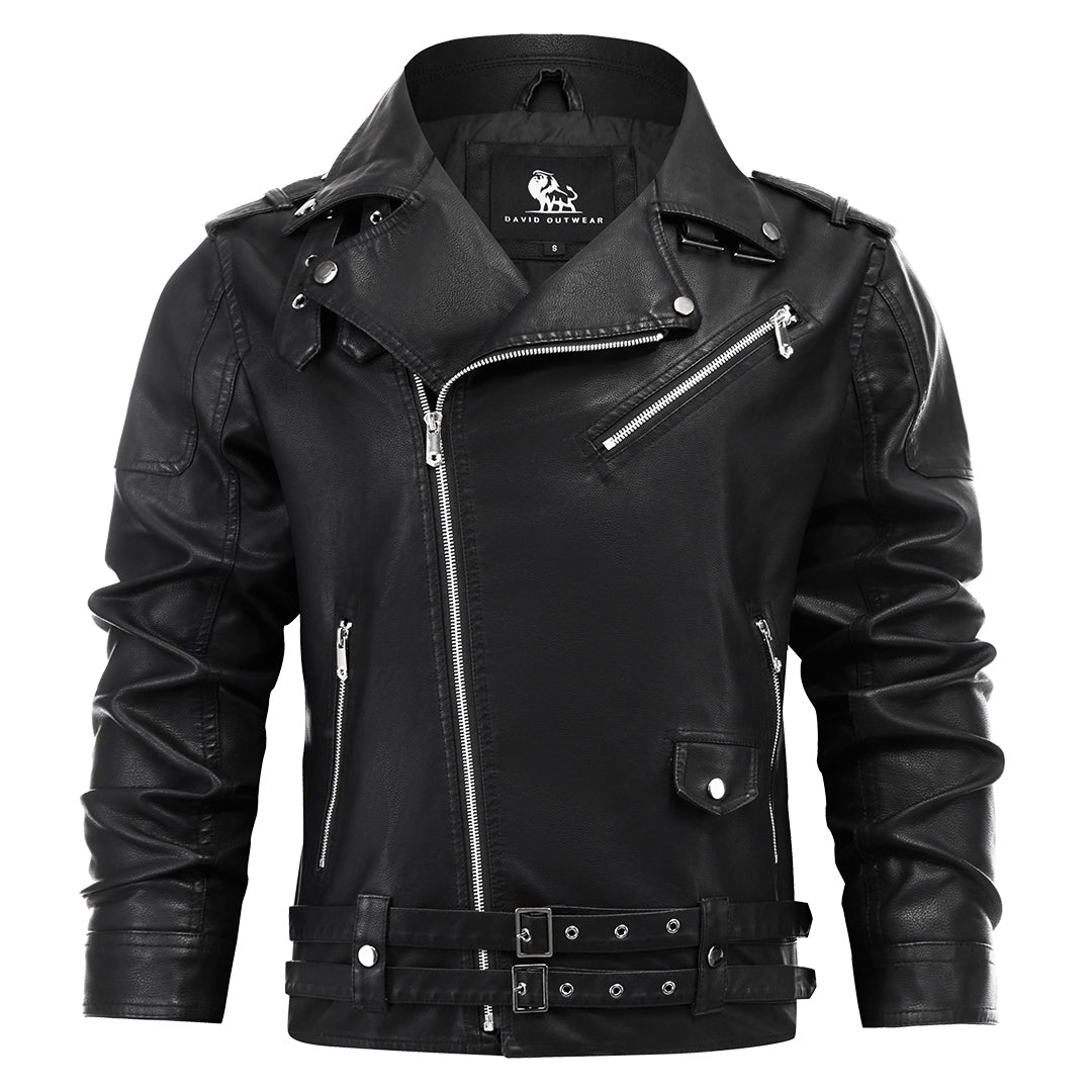 Veste en Cuir Boulevard