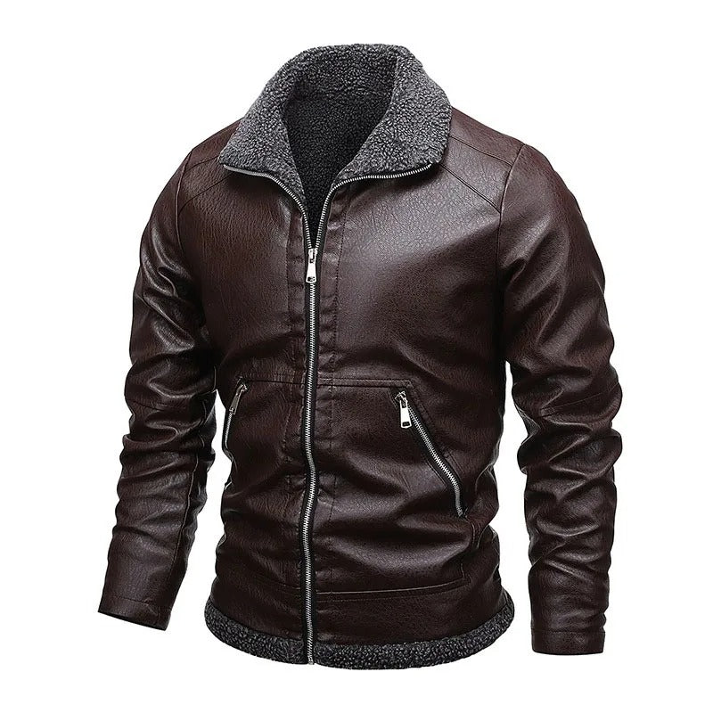 Maison Clément Paris | Veste en cuir polaire élégante