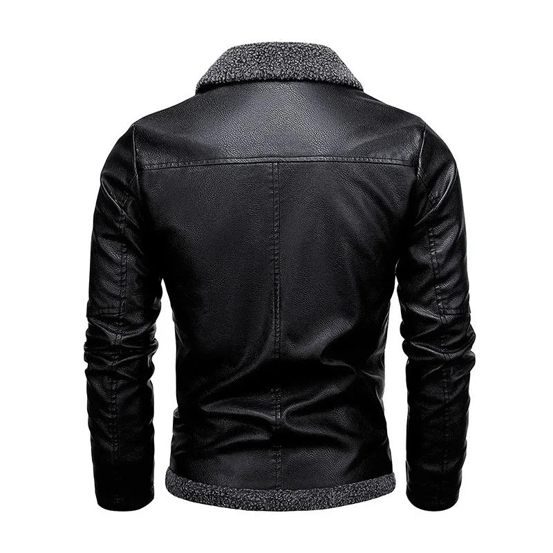 Maison Clément Paris | Veste en cuir polaire élégante