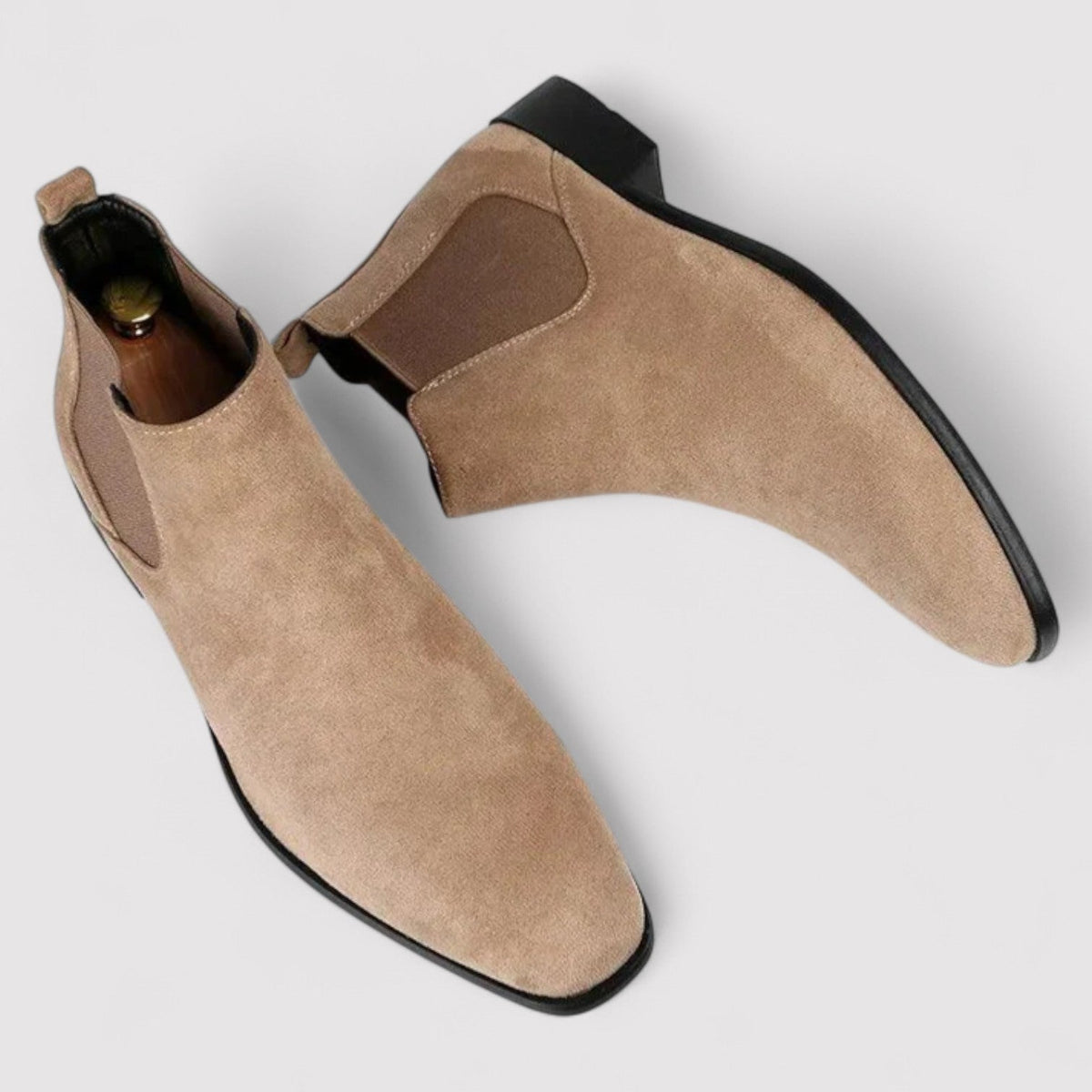 Cavani – Bottines Homme – Chukka en Daim Beige – Automne/Hiver 2025