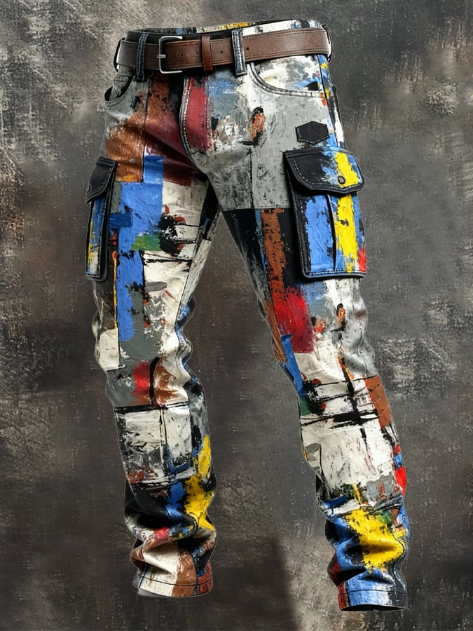 MAISON CLÉMENT PARIS™ | PANTALON CARGO ART URBAIN HOMME