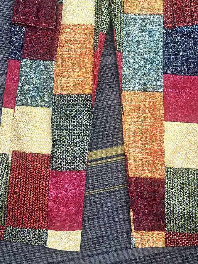 MAISON CLÉMENT PARIS™ | PANTALON CARGO HOMME PATCHWORK