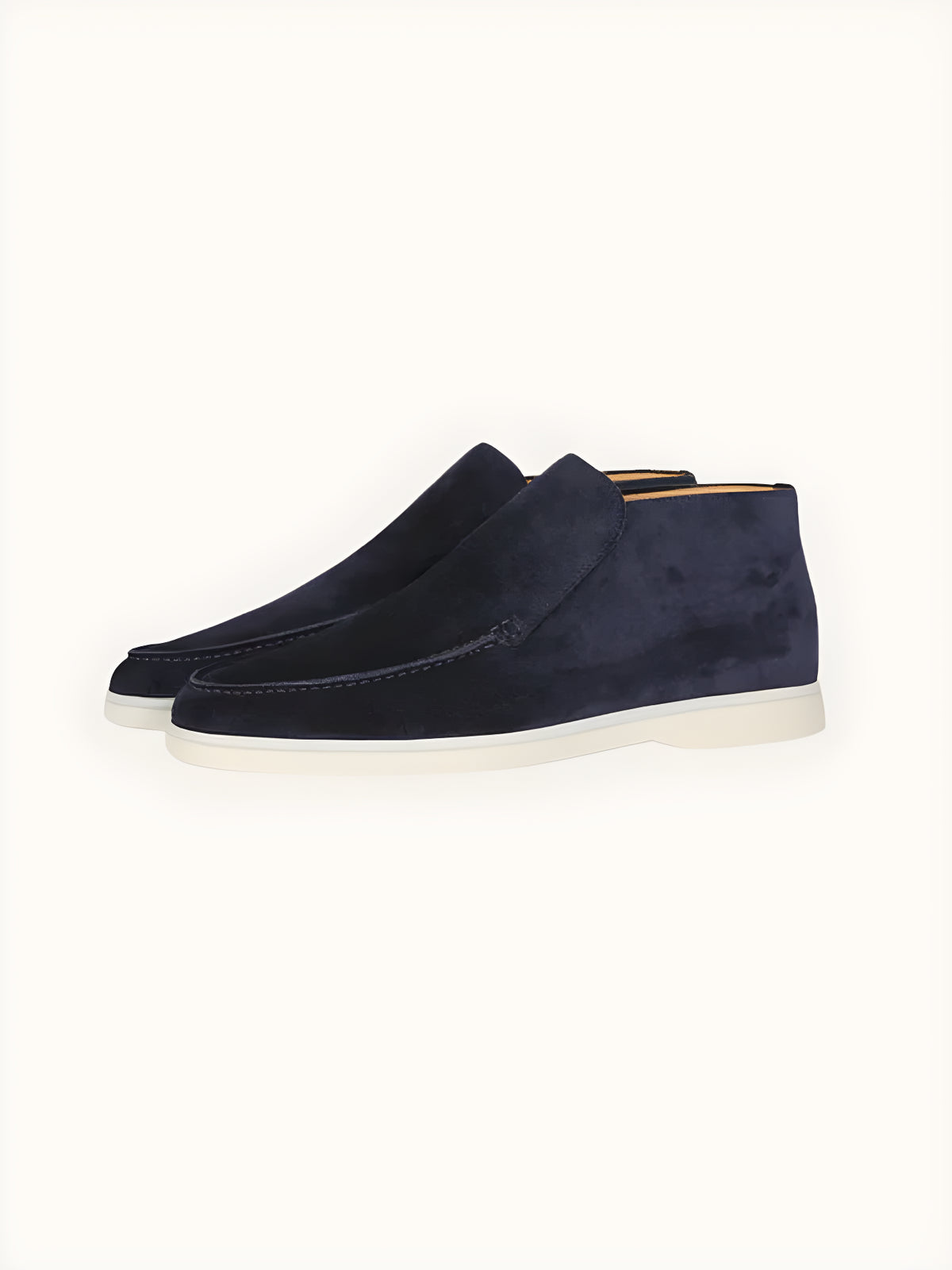 Old Money – Mocassins montants en daim haut de gamme