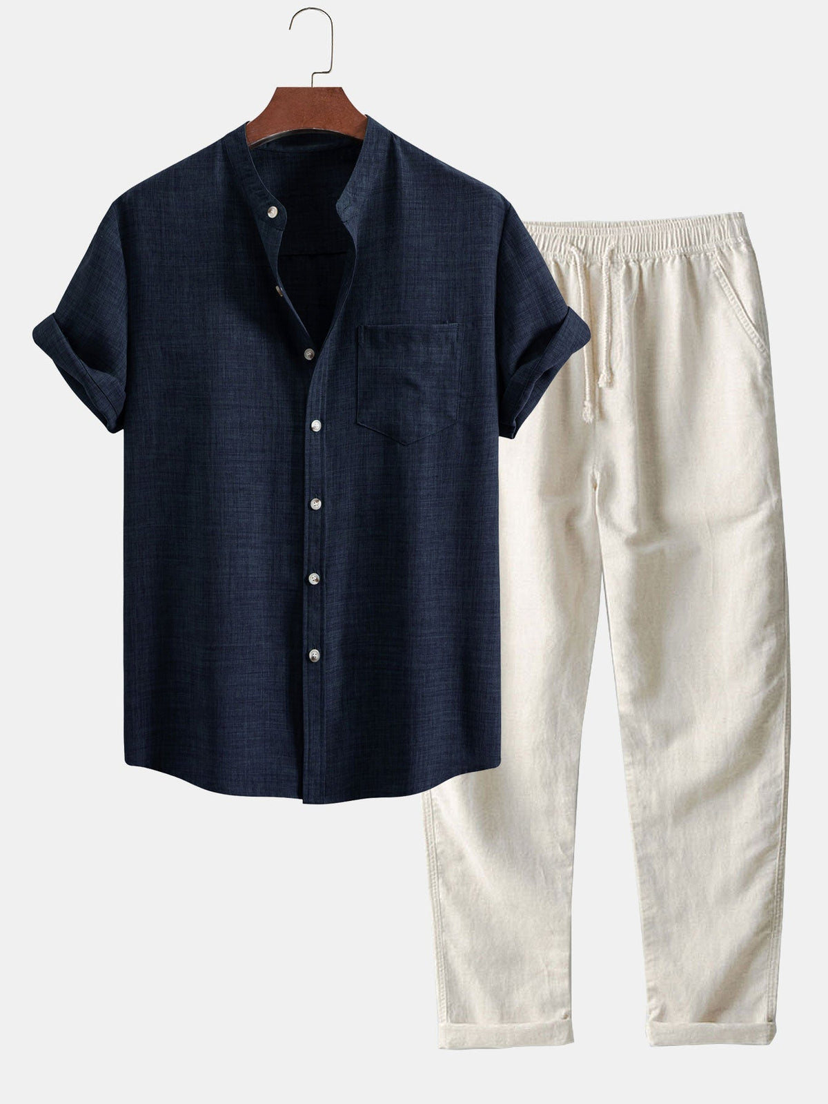 Ensemble tendance en lin – Maison Clément Paris