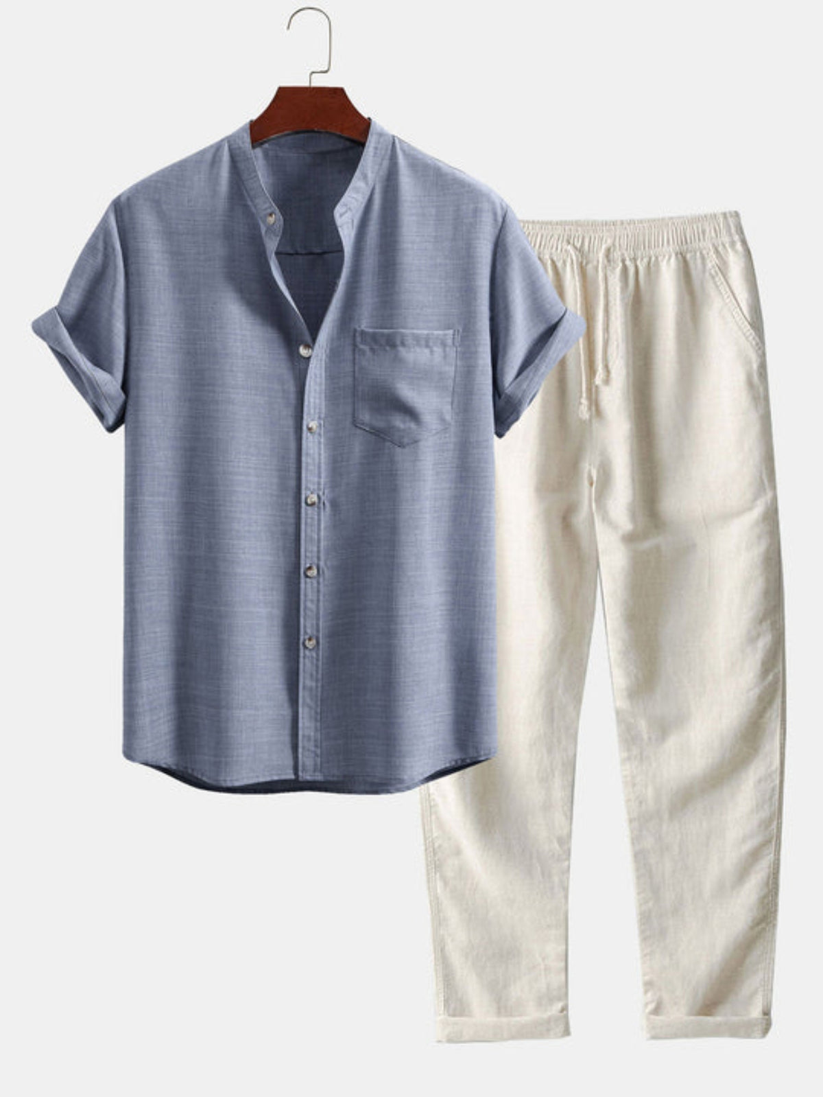 Ensemble tendance en lin – Maison Clément Paris