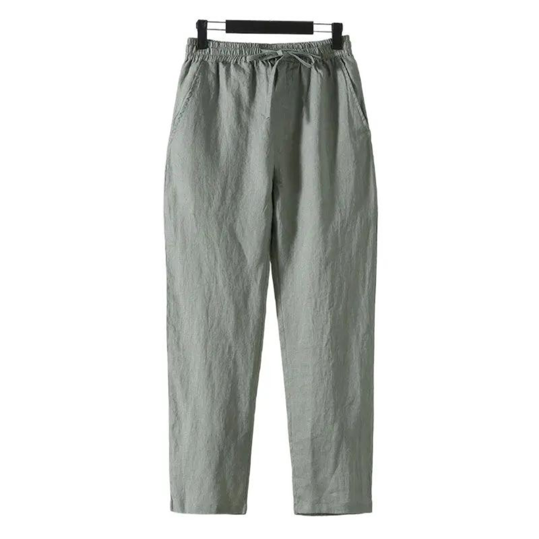 Rico – Pantalon en lin (coupe droite)