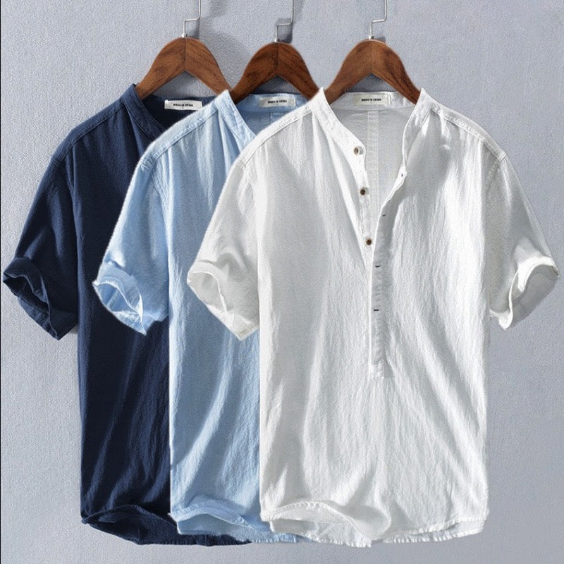 Chemise en lin Amalfi