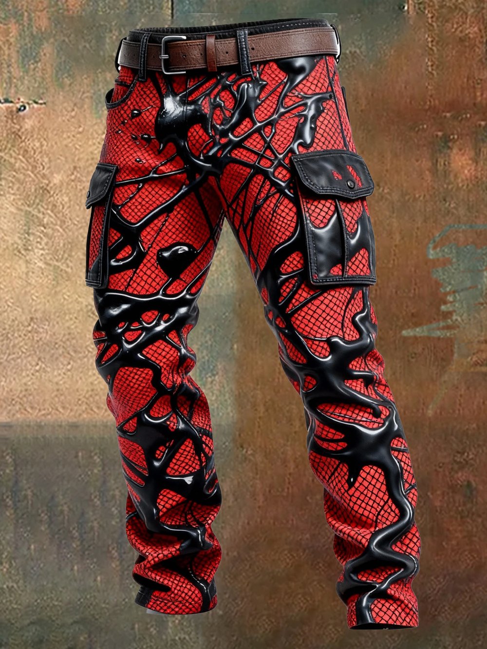 MAISON CLÉMENT PARIS™ | PANTALON CARGO MOTIF ARAIGNÉE HOMME