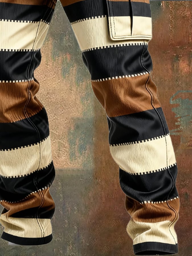 MAISON CLÉMENT PARIS™ | PANTALON CARGO PATCHWORK HOMME