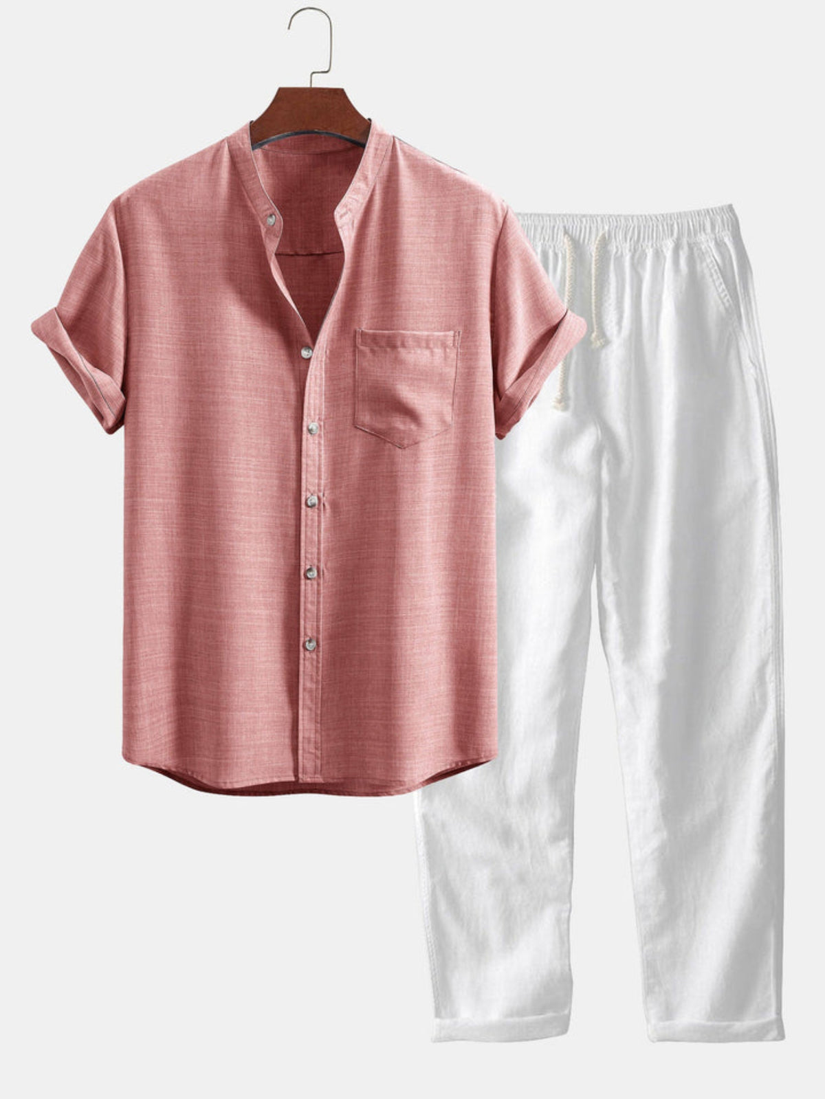 Ensemble tendance en lin – Maison Clément Paris