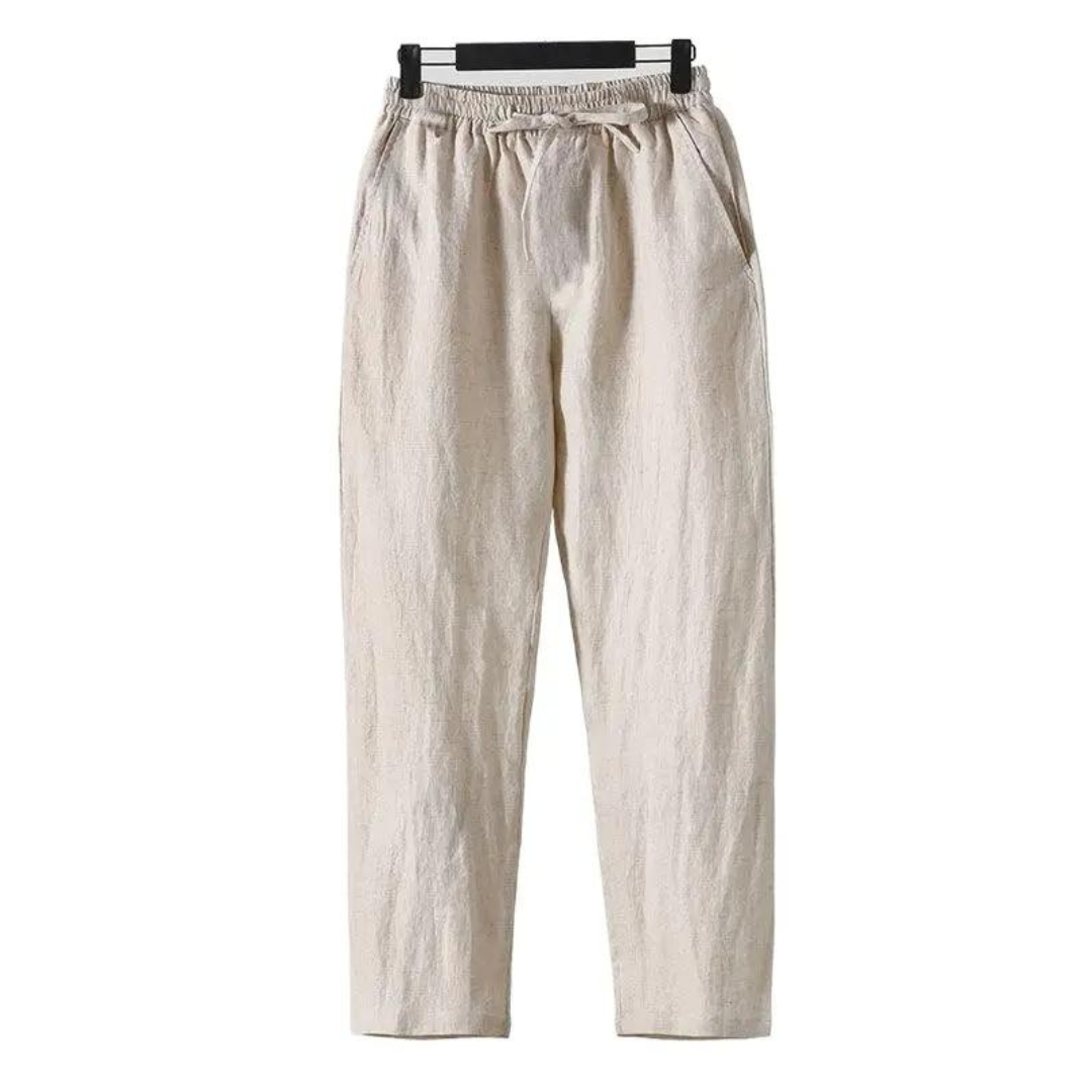 Rico – Pantalon en lin (coupe droite)