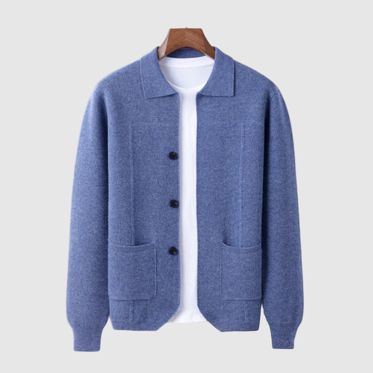 Luciano – Gilet en tricot pour hommes – Style élégant