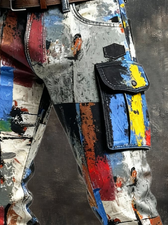 MAISON CLÉMENT PARIS™ | PANTALON CARGO ART URBAIN HOMME