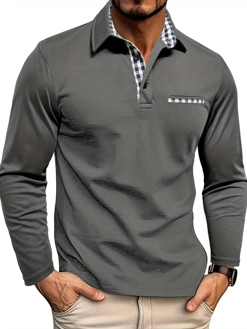 ARVID – POLO CLASSIQUE À MANCHES LONGUES