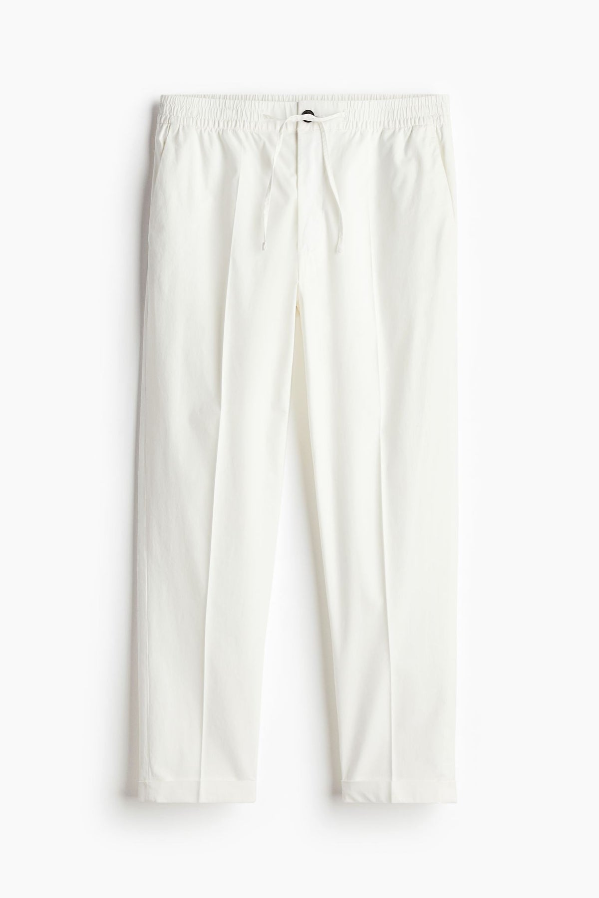 Abel - Pantalon en coton à longueur cheville