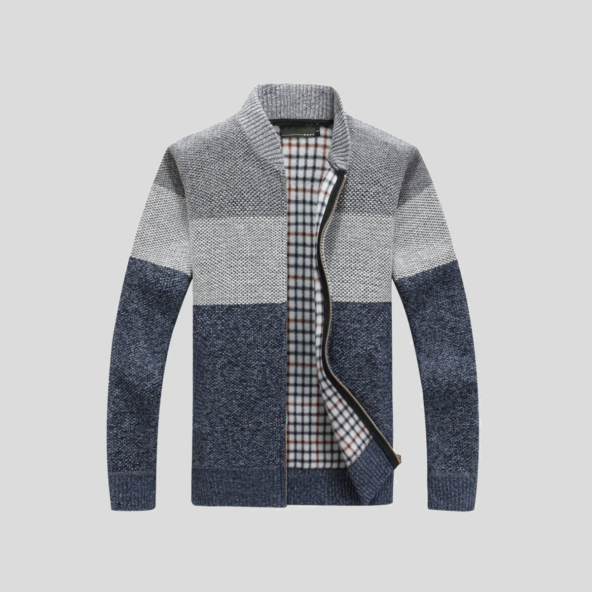 Adrien – Veste tricotée chaude