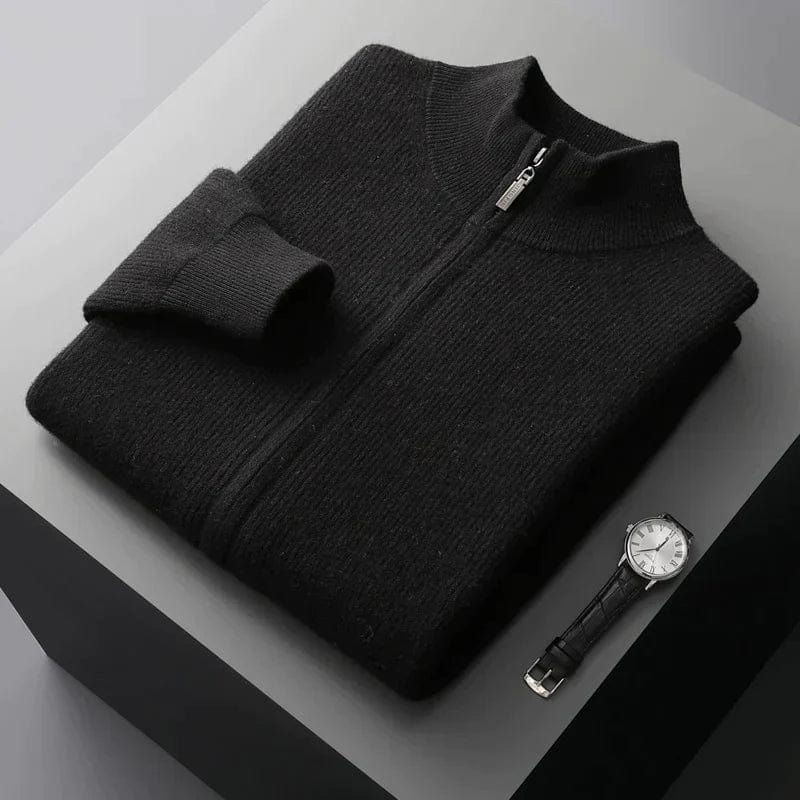 Andrew – Veste Old Money à fermeture éclair