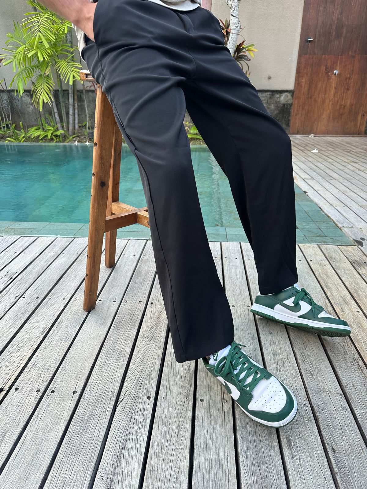 Claude - Pantalon large Old Money
