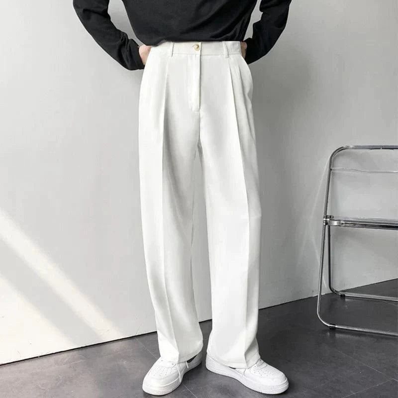 Claude - Pantalon large Old Money