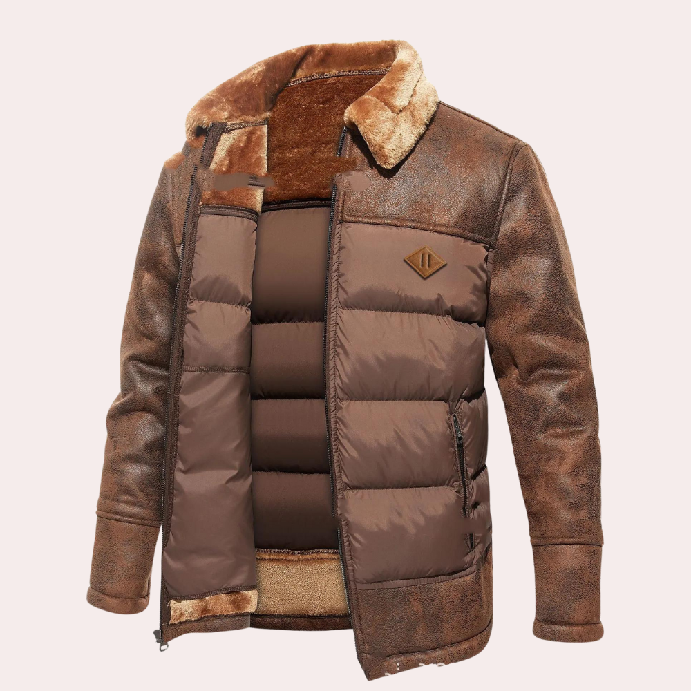 Edward - Manteau d'Hiver Élégant Isolé pour Homme